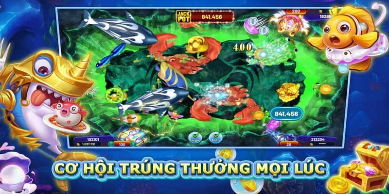 Chơi game Xèng bắn cá nhận thưởng khủng