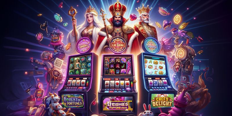 Các thể loại trò chơi slot nổi tiếng tại nhà cái